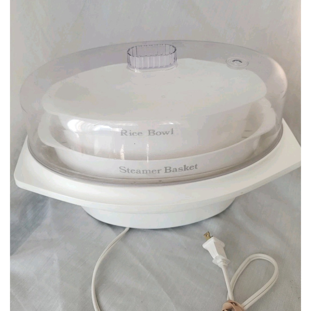 Vintage Rival Automatic Steamer Rice Cooker Model 4450 Tested Working